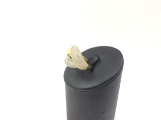 sortija oro 18k con circonita