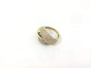 sortija oro 18k con circonita