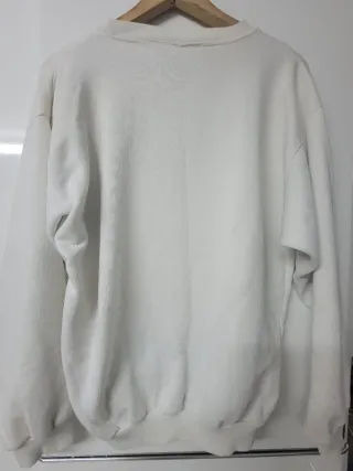 Sudadera Vintage New Balance Blanca