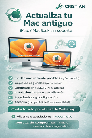 Actualizo tu Mac Antiguo