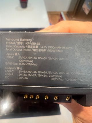 Batería V-Mount 6700mAh K&F Concept