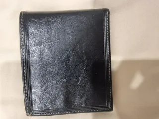 Carteira FEDERMODA em pele preta