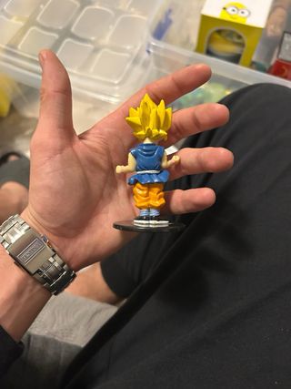 Goku SSJ + Li Shenron Figuras