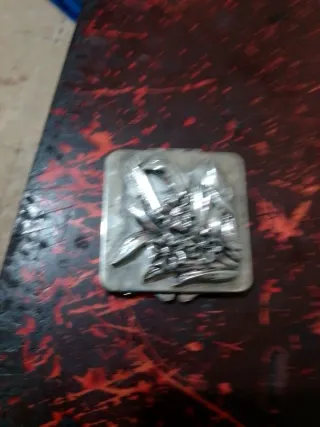 Cajita con espejo decorada