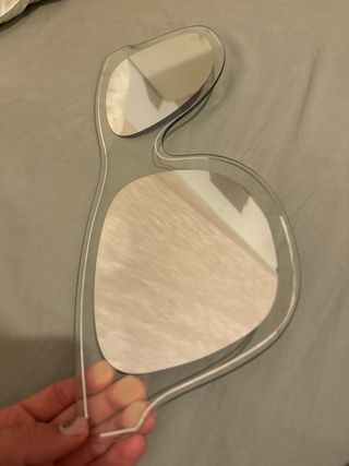 Espejo decorativo forma de flamenco