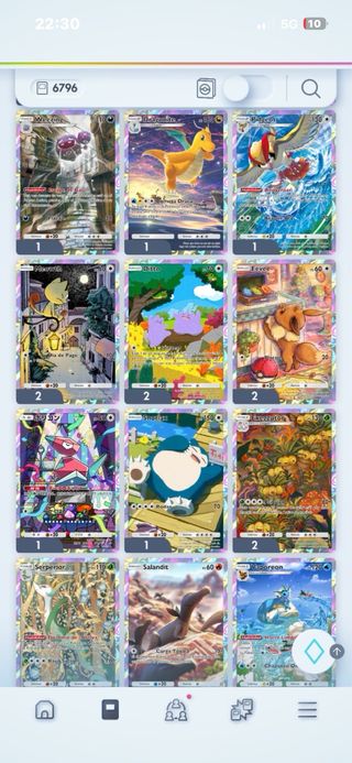 Cartas Pokémon Varias