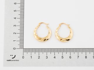 argollas oro 18k