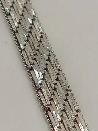 Bracciale tipo Milor Argento 835 Vintage Chevron