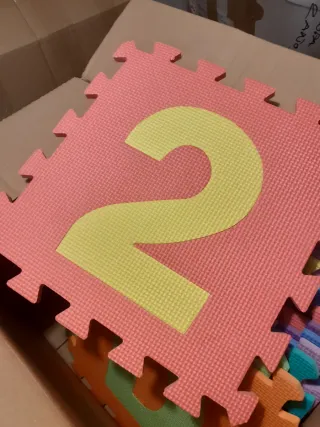 44 Suelo de goma puzzle