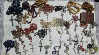 Lote 30 rosarios variados