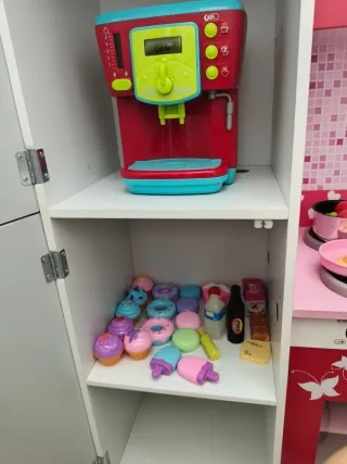 Cocinita de madera para niñ@s