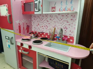 Cocinita de madera para niñ@s