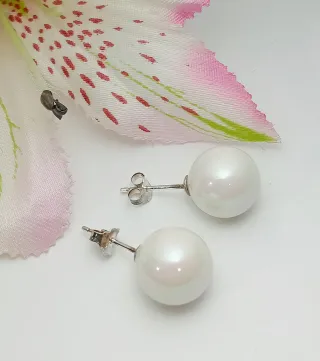 Pendientes Perlas Plata de Ley 925