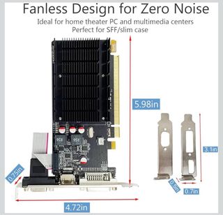 Tarjeta Gráfica Radeon HD 5450 2GB