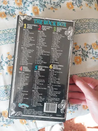 Casetes Rock Box 120 Grandes Éxitos
