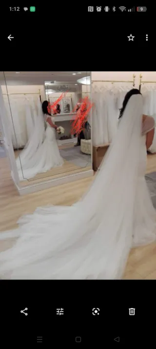 Vestido de Novia Sirena Blanco
