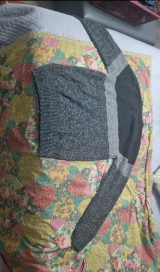 Maglione uomo grigio