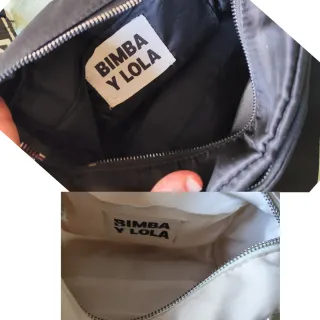 Lote 2 Bolsos Bimba y Lola Beige y Negro