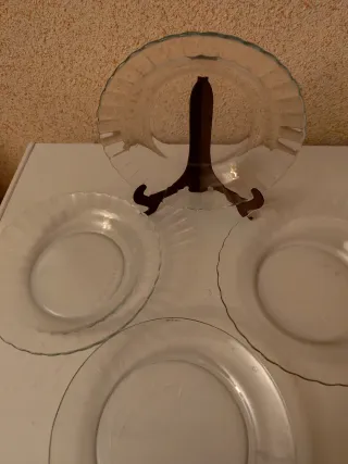 Platos Duralex antiguos