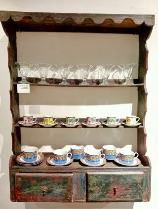 Mueble Estantería Rústico Antiguo Madera