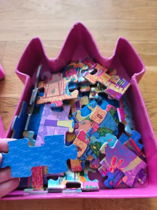 Puzzle Djeco Castillo Princesas 54 Piezas