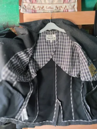 Chaqueta de hombre gris