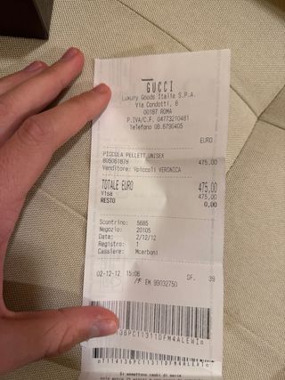 Portafoglio Gucci con laccio donna