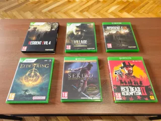 Xbox Series X Negra + Juegos y Accesorios