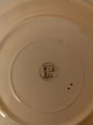 Plato antiguo alemán Años 50