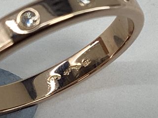 sortija oro 18k con piedra