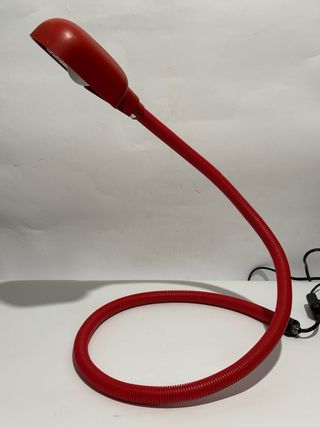 Lampada vintage rossa