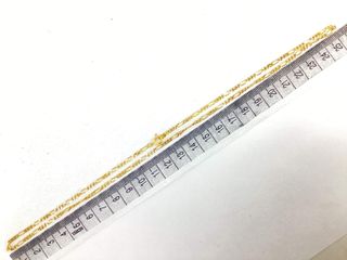 cadena oro 18k 26cm