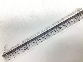 pulsera plata 925mm con piedra con circonita