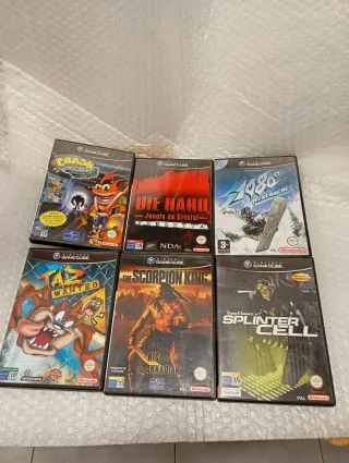 Lote 6 Juegos Nintendo GameCube