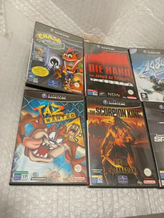 Lote 6 Juegos Nintendo GameCube