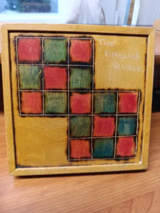 Lote Juegos de mesa antiguos de madera