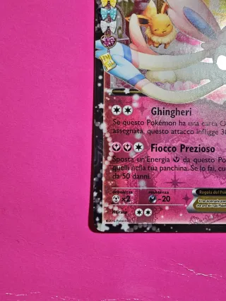 Sylveon EX RC21 Carta Pokémon Italiana