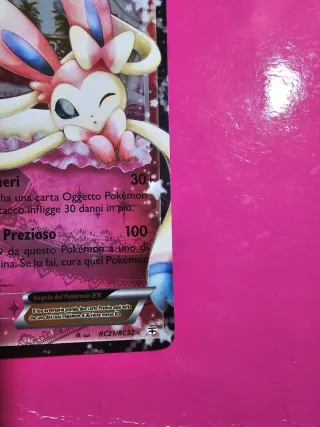 Sylveon EX RC21 Carta Pokémon Italiana