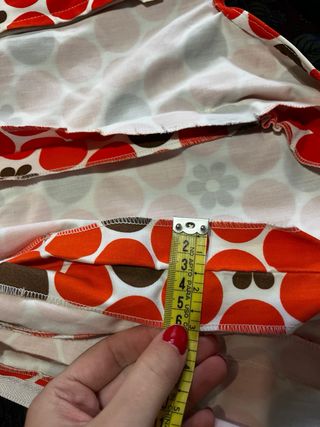 Traje Flamenca Naranja y Marrón