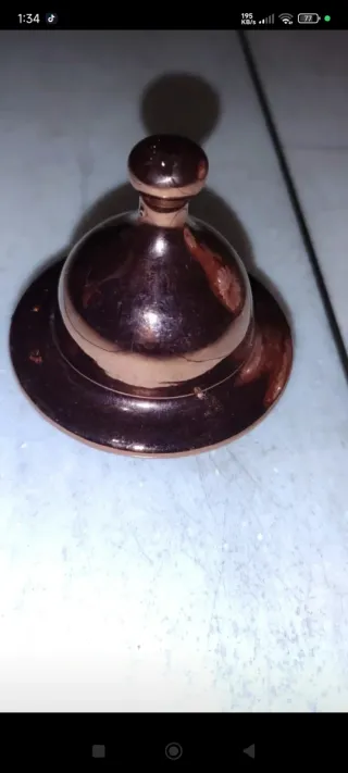 Tetera antigua decorada