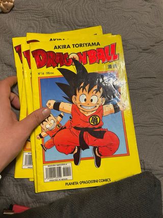Lote 10 comics Dragon ball tapa amarilla