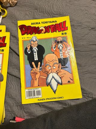 Lote 10 comics Dragon ball tapa amarilla