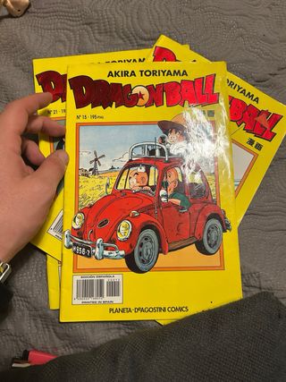 Lote 10 comics Dragon ball tapa amarilla