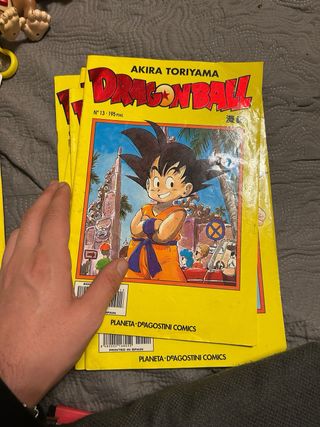 Lote 10 comics Dragon ball tapa amarilla