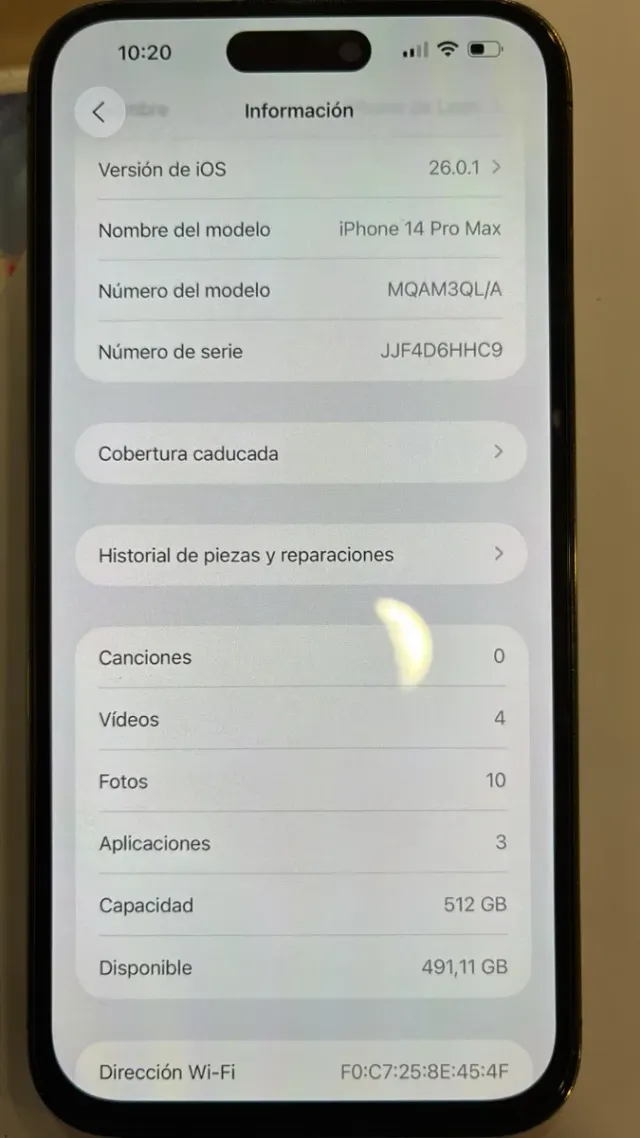 iPhone 14 Pro Max Morado 512GB