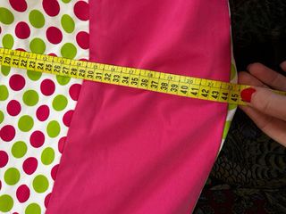 Traje Flamenca Fucsia y Verde Lima