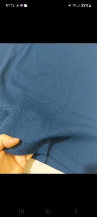 3 canotte spalla stretta blu