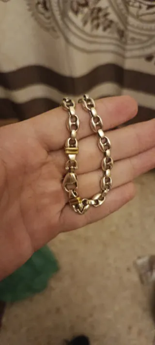 Pulsera Plata 925 con Detalles Dorados