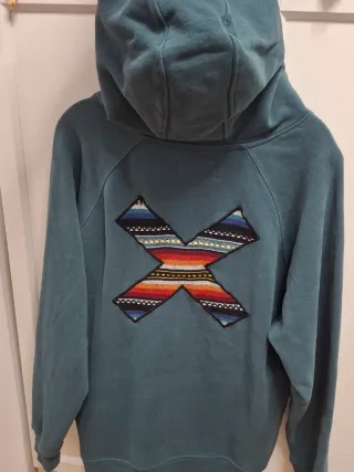 Sudadera Blue Banana Azul/Verde