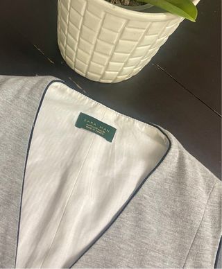 Chaleco Zara Man Gris Talla M